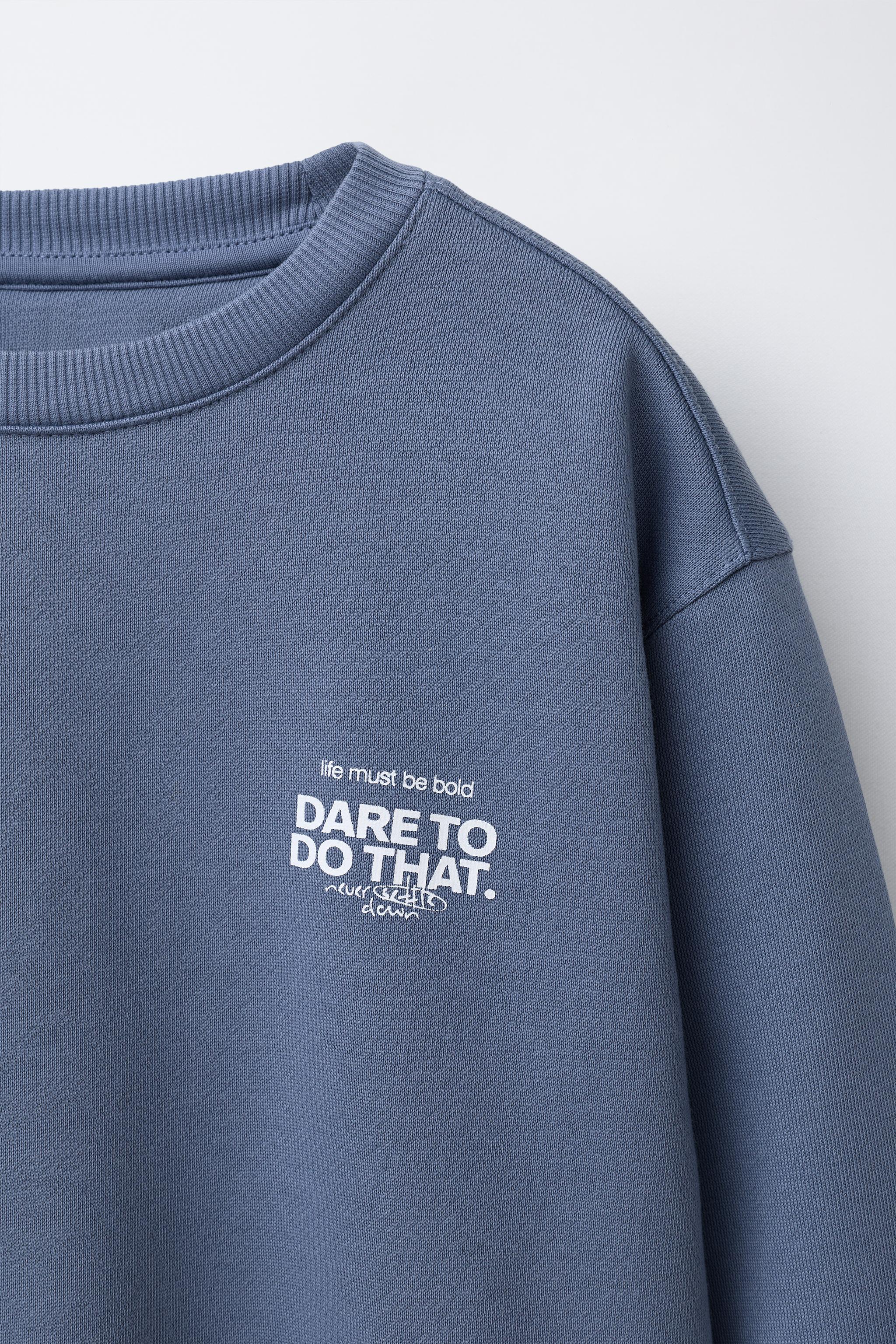 TEXT SWEATSHIRT